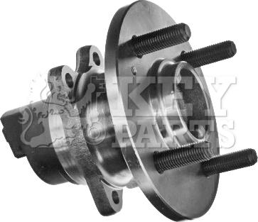 Key Parts KWB1026 - Комплект подшипника ступицы колеса autosila-amz.com