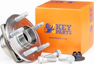 Key Parts KWB1165 - Комплект подшипника ступицы колеса autosila-amz.com