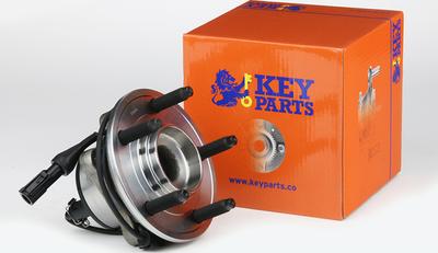 Key Parts KWB764 - Комплект подшипника ступицы колеса autosila-amz.com