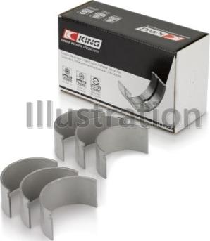 King CR 354CP 020 - Шатунный подшипник autosila-amz.com