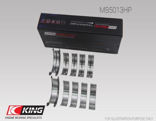 King MB5013HP - Комплект подшипников коленчатого вала autosila-amz.com