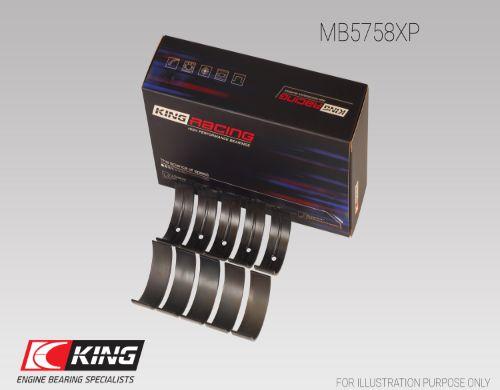 King MB5758XP - Комплект подшипников коленчатого вала autosila-amz.com
