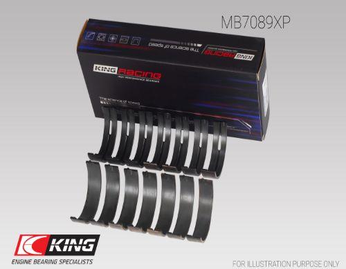 King MB7089XP - Комплект подшипников коленчатого вала autosila-amz.com