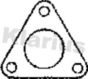 Klarius 410076 - Прокладка, труба выхлопного газа autosila-amz.com