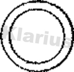 Klarius 410418 - Уплотнительное кольцо, труба выхлопного газа autosila-amz.com