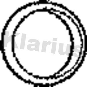 Klarius 410318 - Уплотнительное кольцо, труба выхлопного газа autosila-amz.com