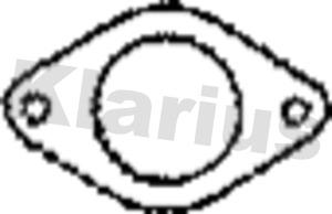 Klarius 411145 - Прокладка, труба выхлопного газа autosila-amz.com