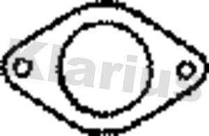 Klarius 411119 - Прокладка, труба выхлопного газа autosila-amz.com