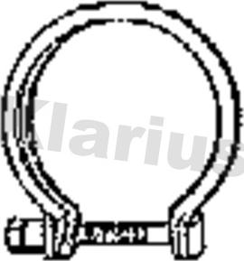 Klarius 430902 - Соединительные элементы, система выпуска autosila-amz.com