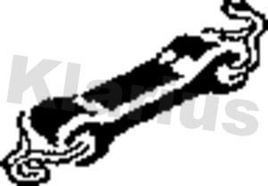 Klarius 420091 - Кронштейн, втулка, система выпуска ОГ autosila-amz.com