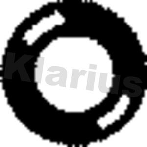 Klarius 420102 - Кронштейн, втулка, система выпуска ОГ autosila-amz.com