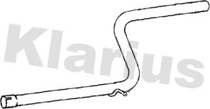 Klarius 150589 - Труба выхлопного газа autosila-amz.com