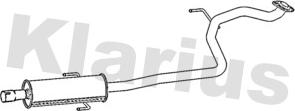 Klarius 150583 - Труба выхлопного газа autosila-amz.com