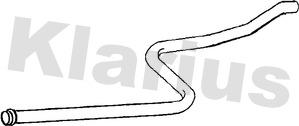 Klarius 160357 - Труба выхлопного газа autosila-amz.com