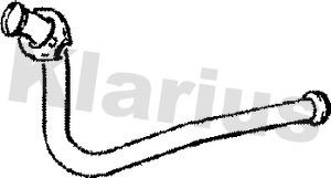 Klarius 110141 - Труба выхлопного газа autosila-amz.com