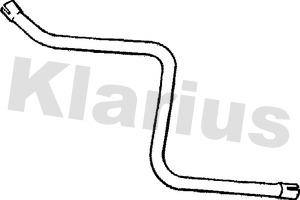 Klarius RN123W - Труба выхлопного газа autosila-amz.com