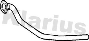 Klarius 120030 - Труба выхлопного газа autosila-amz.com