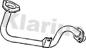 Klarius 120274 - Труба выхлопного газа autosila-amz.com