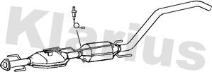 Klarius 390251 - Сажевый / частичный фильтр, система выхлопа ОГ autosila-amz.com