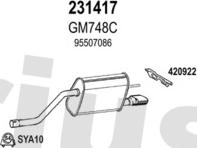 Klarius 391941E - Система выпуска ОГ autosila-amz.com