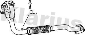 Klarius 301425 - Труба выхлопного газа autosila-amz.com