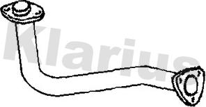 Klarius 301526 - Труба выхлопного газа autosila-amz.com