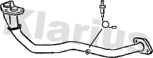 Klarius 301605 - Труба выхлопного газа autosila-amz.com