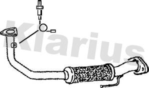 Klarius 301148 - Труба выхлопного газа autosila-amz.com