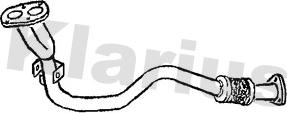 Klarius 301130 - Труба выхлопного газа autosila-amz.com