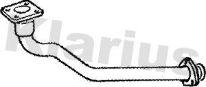 Klarius 301348 - Труба выхлопного газа autosila-amz.com