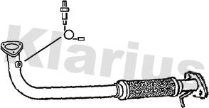 Klarius 301232 - Труба выхлопного газа autosila-amz.com