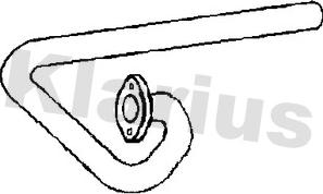 Klarius 301764 - Труба выхлопного газа autosila-amz.com