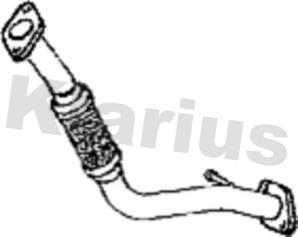 Klarius 302139 - Труба выхлопного газа autosila-amz.com