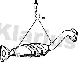 Klarius 311940 - Катализатор autosila-amz.com