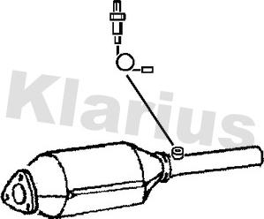 Klarius 311485 - Катализатор autosila-amz.com