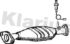 Klarius 311480 - Катализатор autosila-amz.com