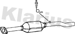 Klarius 311894 - Катализатор autosila-amz.com