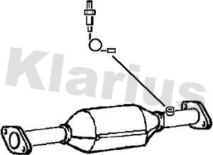 Klarius 311790 - Катализатор autosila-amz.com