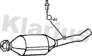 Klarius 311777 - Катализатор autosila-amz.com