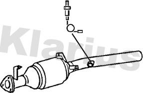 Klarius 312578 - Катализатор autosila-amz.com