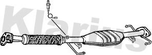 Klarius 312083 - Катализатор autosila-amz.com