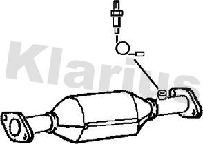 Klarius 312035 - Катализатор autosila-amz.com