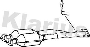 Klarius 312028 - Катализатор autosila-amz.com