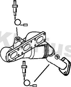 Klarius 321965 - Катализатор autosila-amz.com