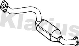 Klarius 312827 - Катализатор autosila-amz.com