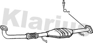 Klarius 312729 - Катализатор autosila-amz.com