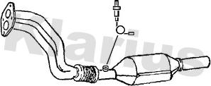 Klarius 380697 - Катализатор autosila-amz.com