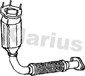 Klarius 380081 - Катализатор autosila-amz.com