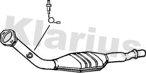 Klarius 380158 - Катализатор autosila-amz.com