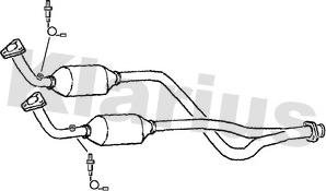 Klarius 380179 - Катализатор autosila-amz.com